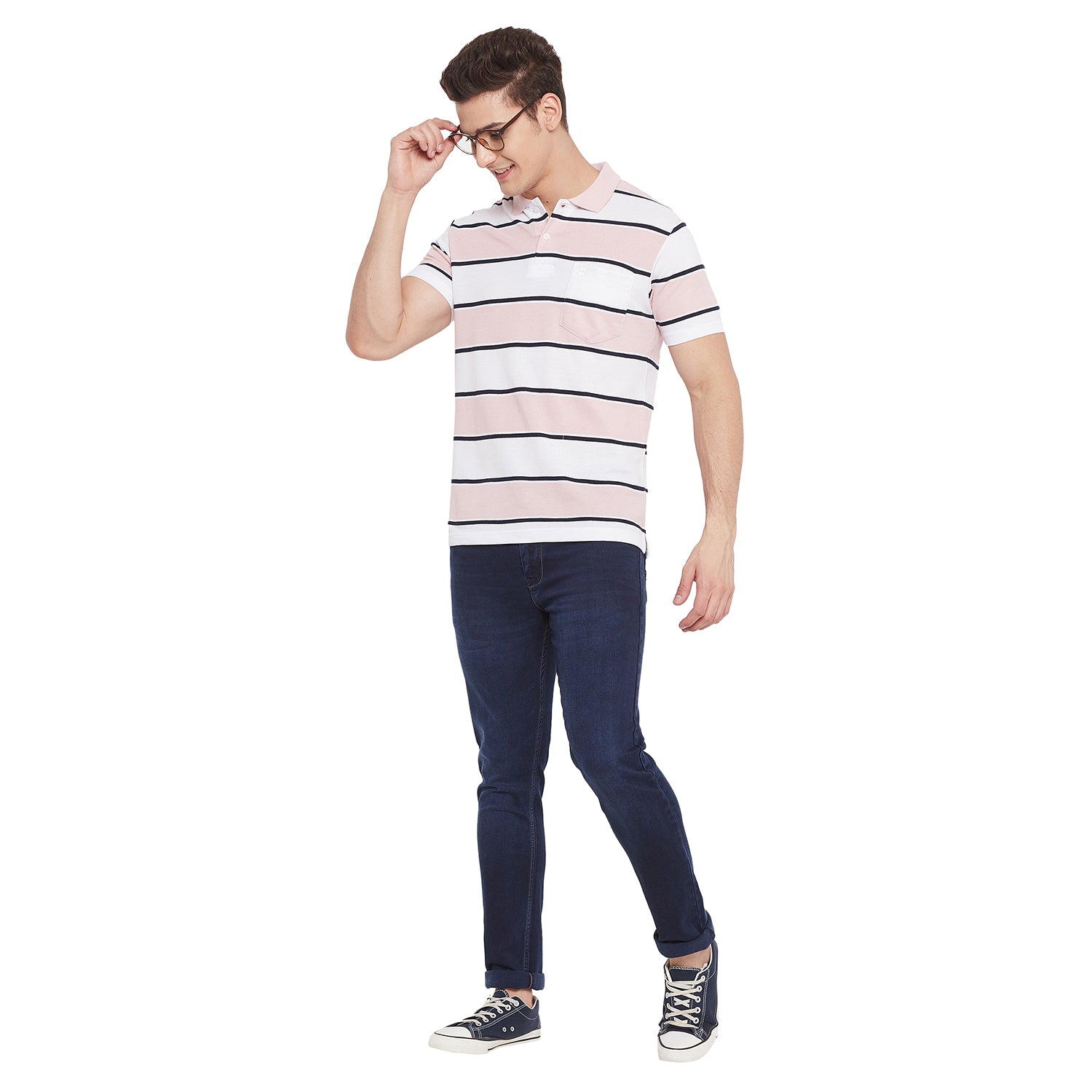 Duke Stardust Men Half Sleeve Cotton T-shirt (MTLF358)