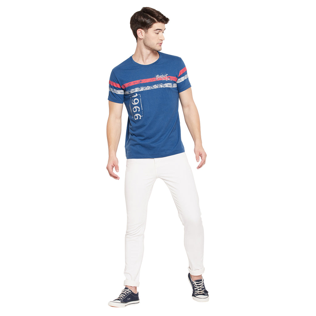 Duke Stardust Men Half Sleeve Cotton T-shirt (LF5244)