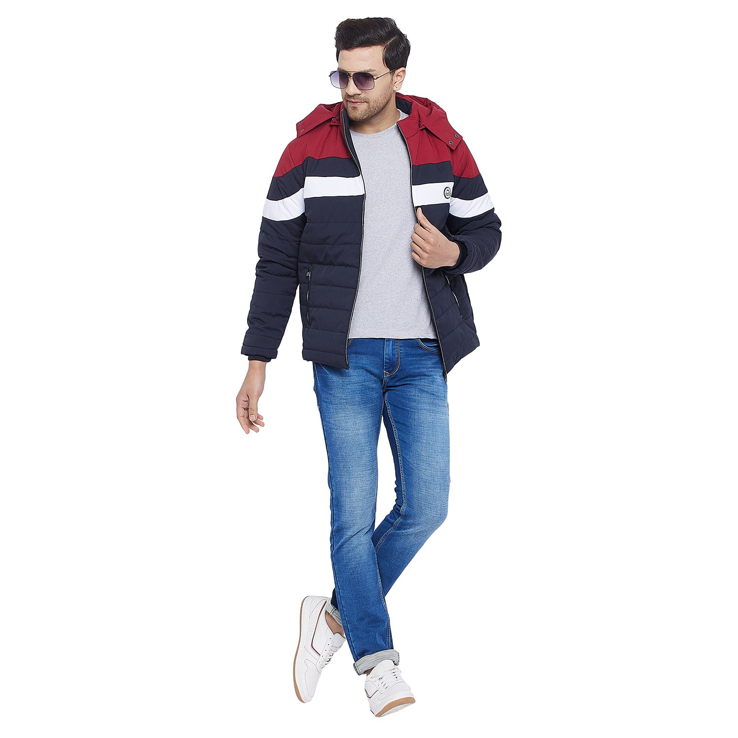 Duke Urban Men Full Sleeve Quilted Jacket (SDZ889)