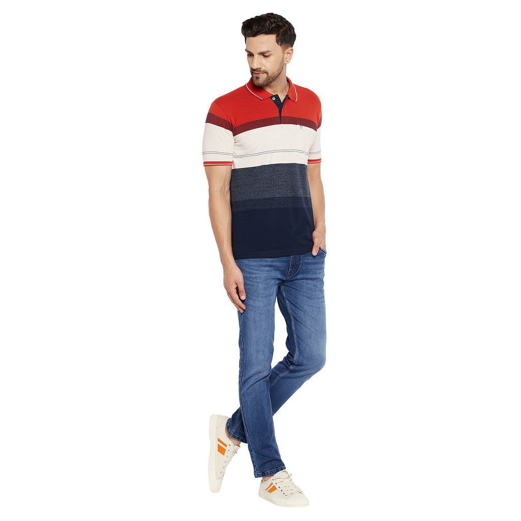 Duke Urban Men Half Sleeve Cotton T-shirt (LF5705)