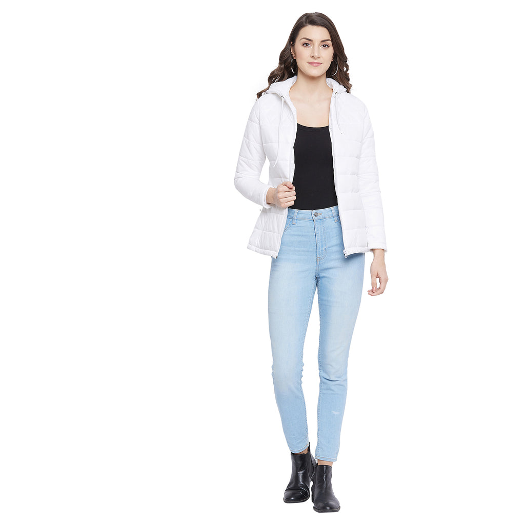 Duke Stardust Women Full Sleeve Quilted Jacket (SDZ6755)
