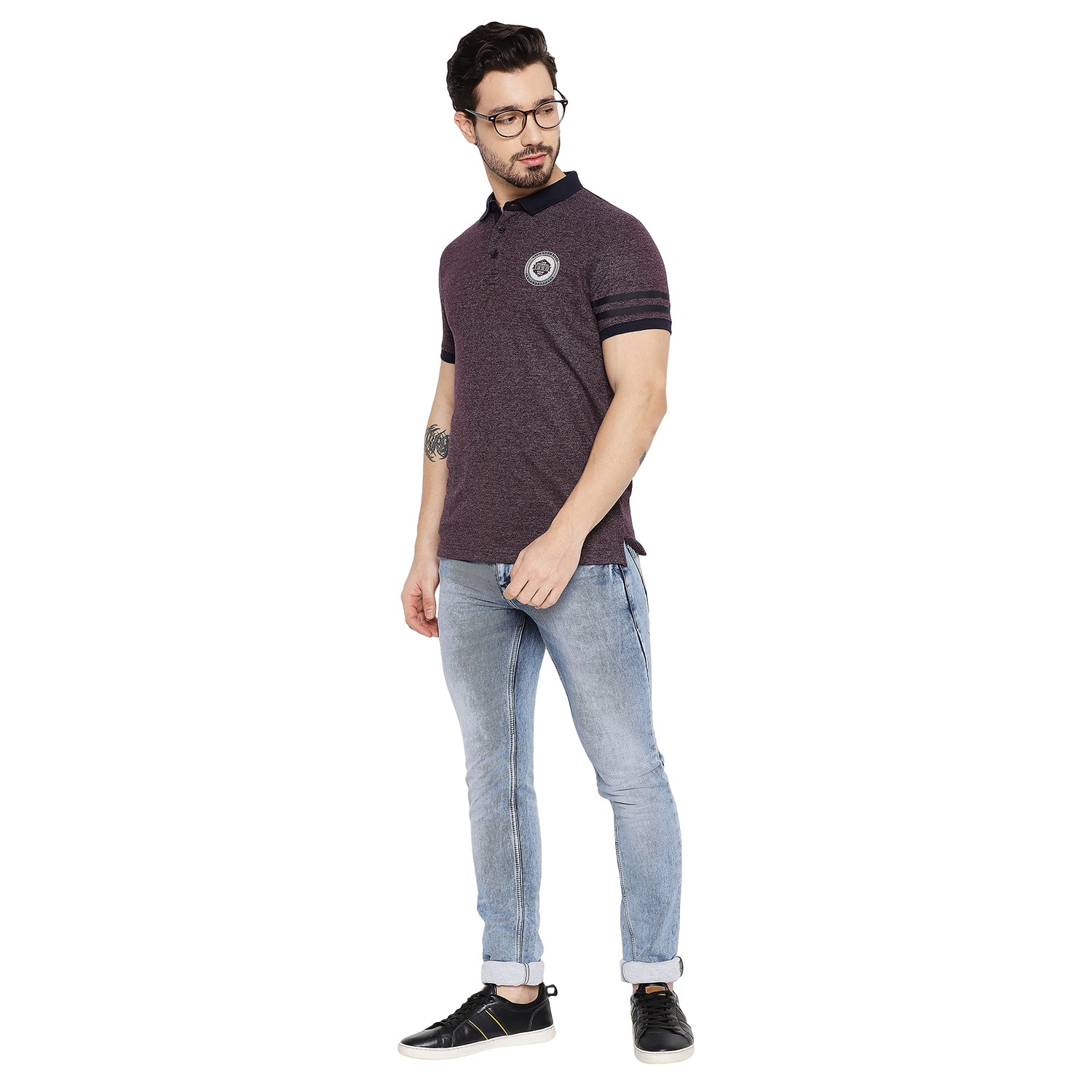 Duke Stardust Men Half Sleeve Cotton T-shirt (LF5436)