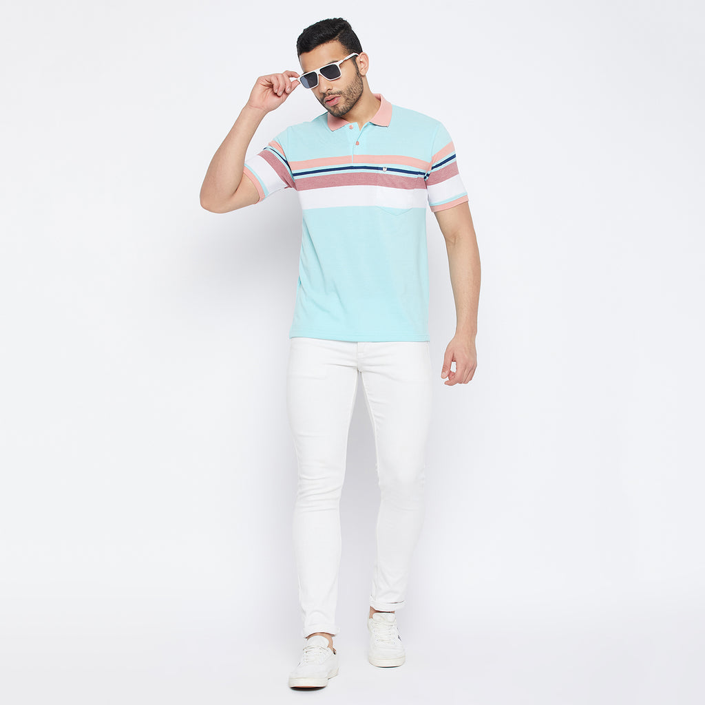 Duke Stardust Men Half Sleeve Cotton T-shirt (LF7092)