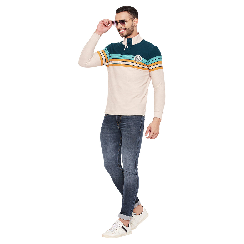 Duke Stardust Men Full Sleeve Cotton T-shirt (LF3954)