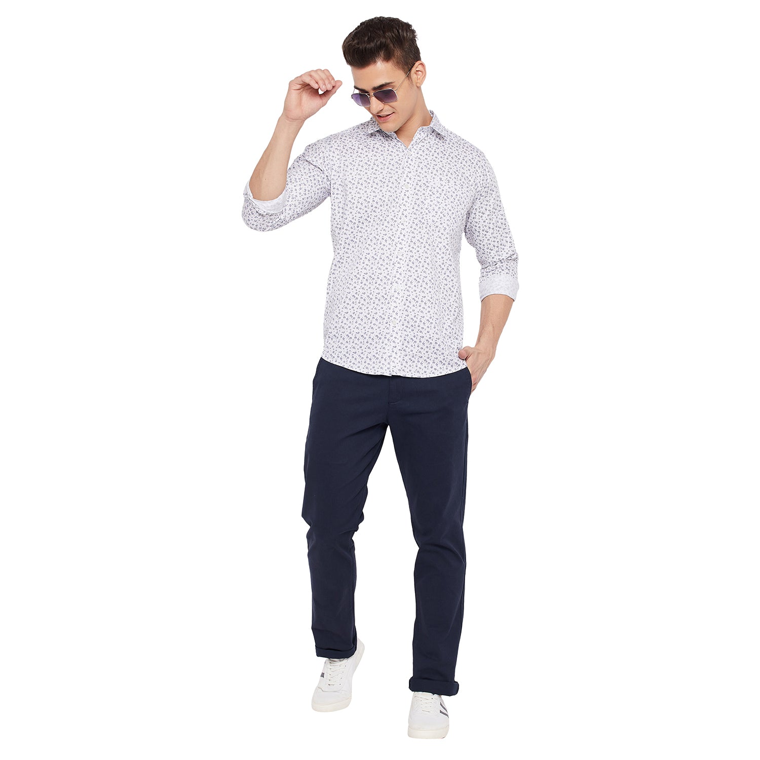 Duke Stardust Men Full Sleeve Cotton Shirt (SDO7PRSM)