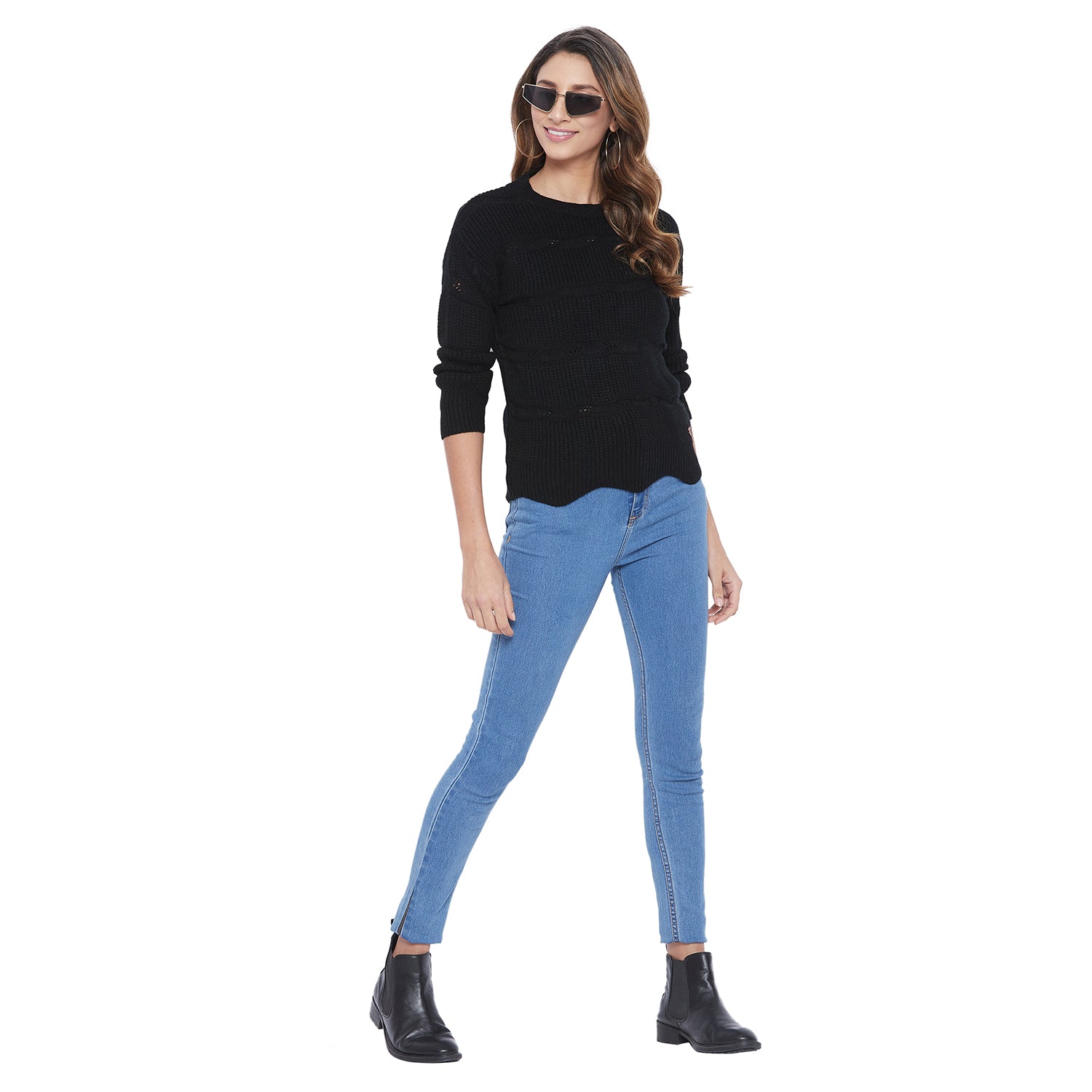 Duke Urban Women Full Sleeve Sweater (SDS938)