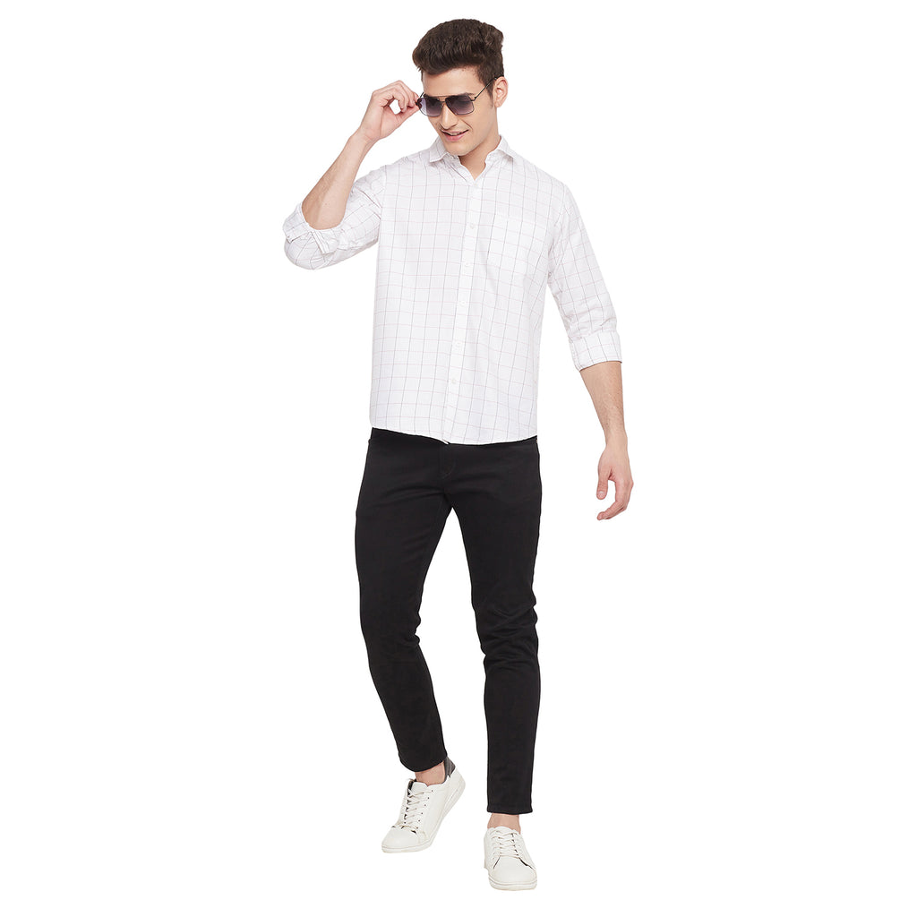 Duke Stardust Men Full Sleeve Cotton Shirt (SDO9CKTB)