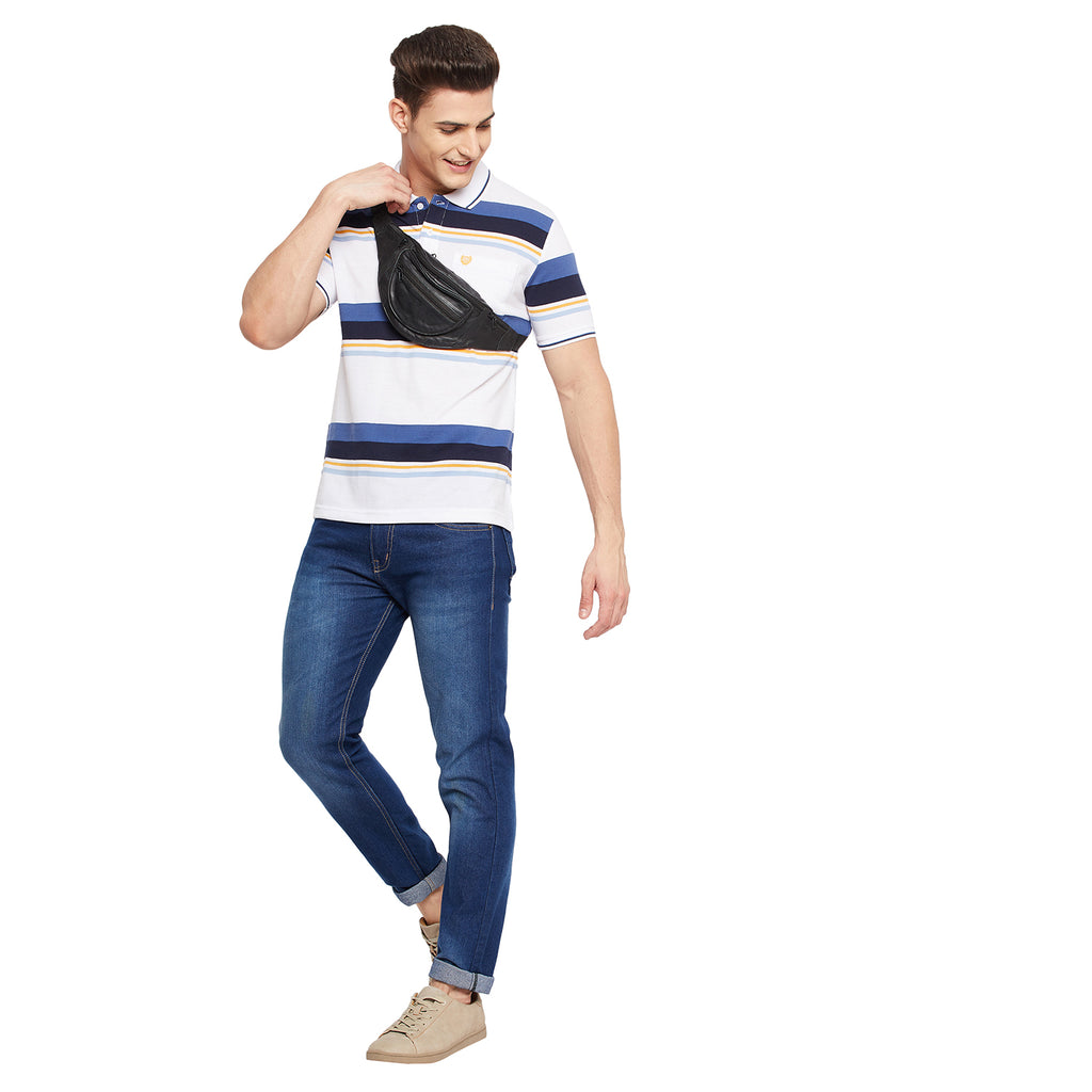 Duke Stardust Men Half Sleeve Cotton T-shirt (MTLF340)