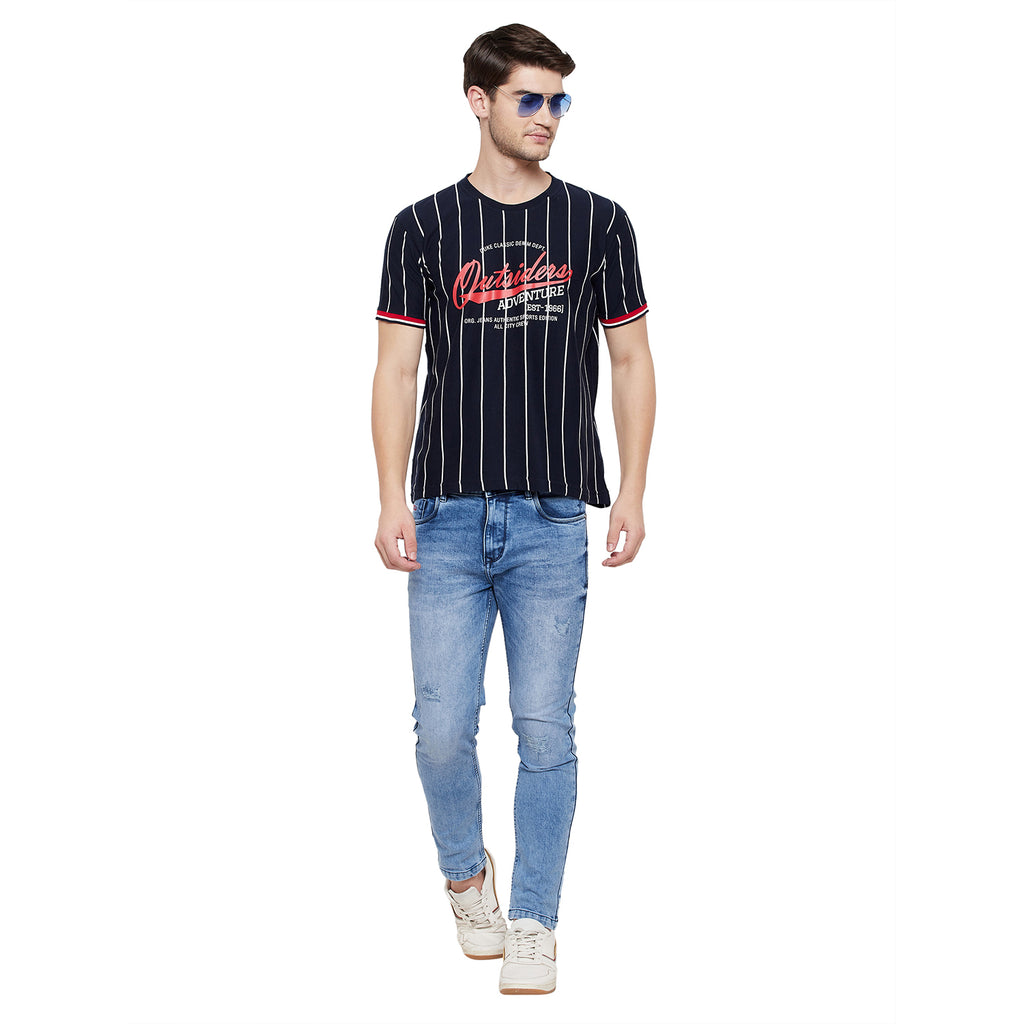 Duke Stardust Men Half Sleeve Cotton T-shirt (LQ3509)