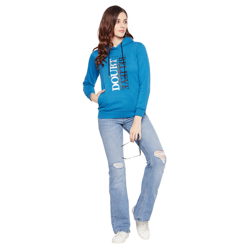 Duke Urban Women Full Sleeve Hooded Sweatshirt (LFX820)