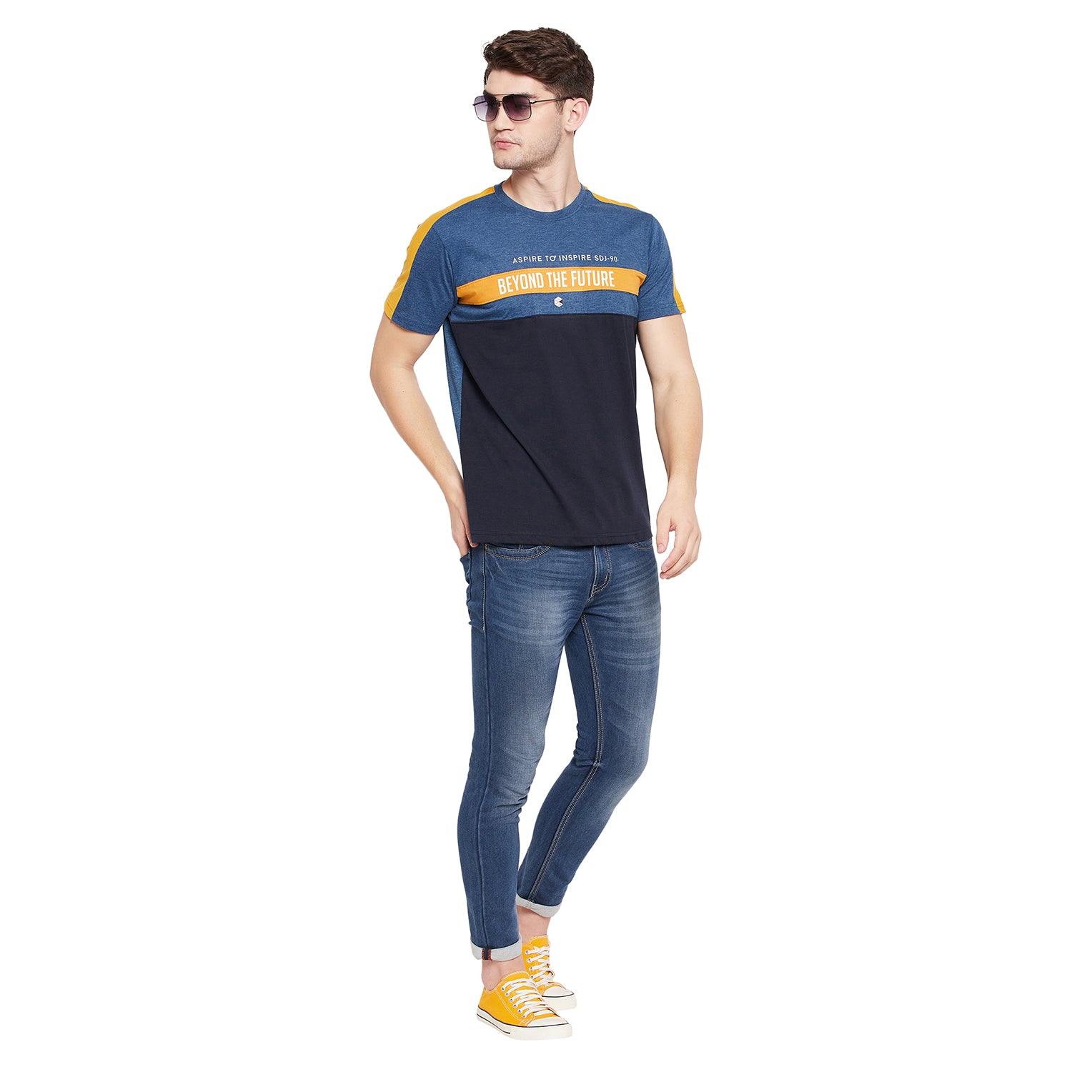 Duke Stardust Men Half Sleeve Cotton T-shirt (LF5323)