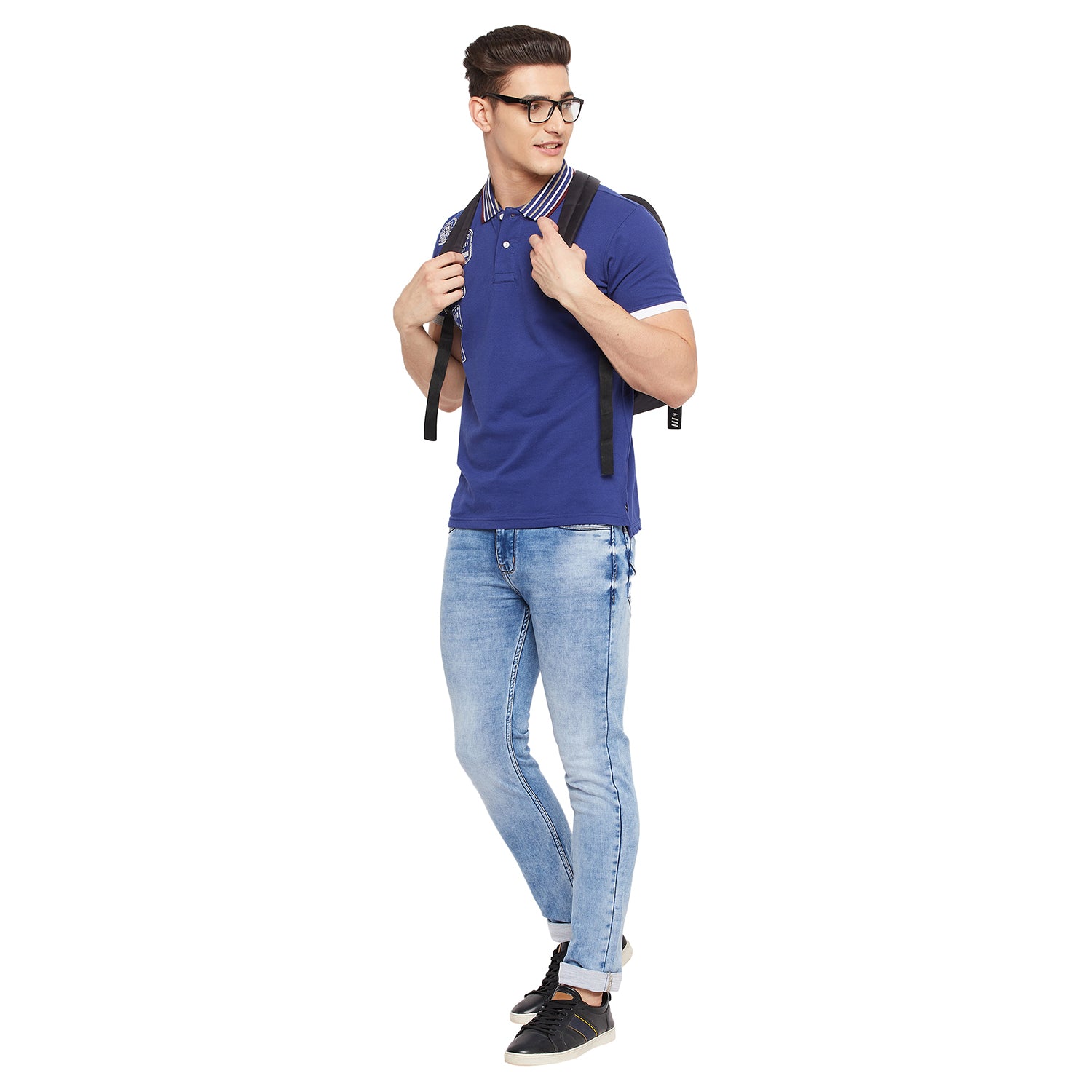 Duke Stardust Men Half Sleeve Cotton T-shirt (LF4709)