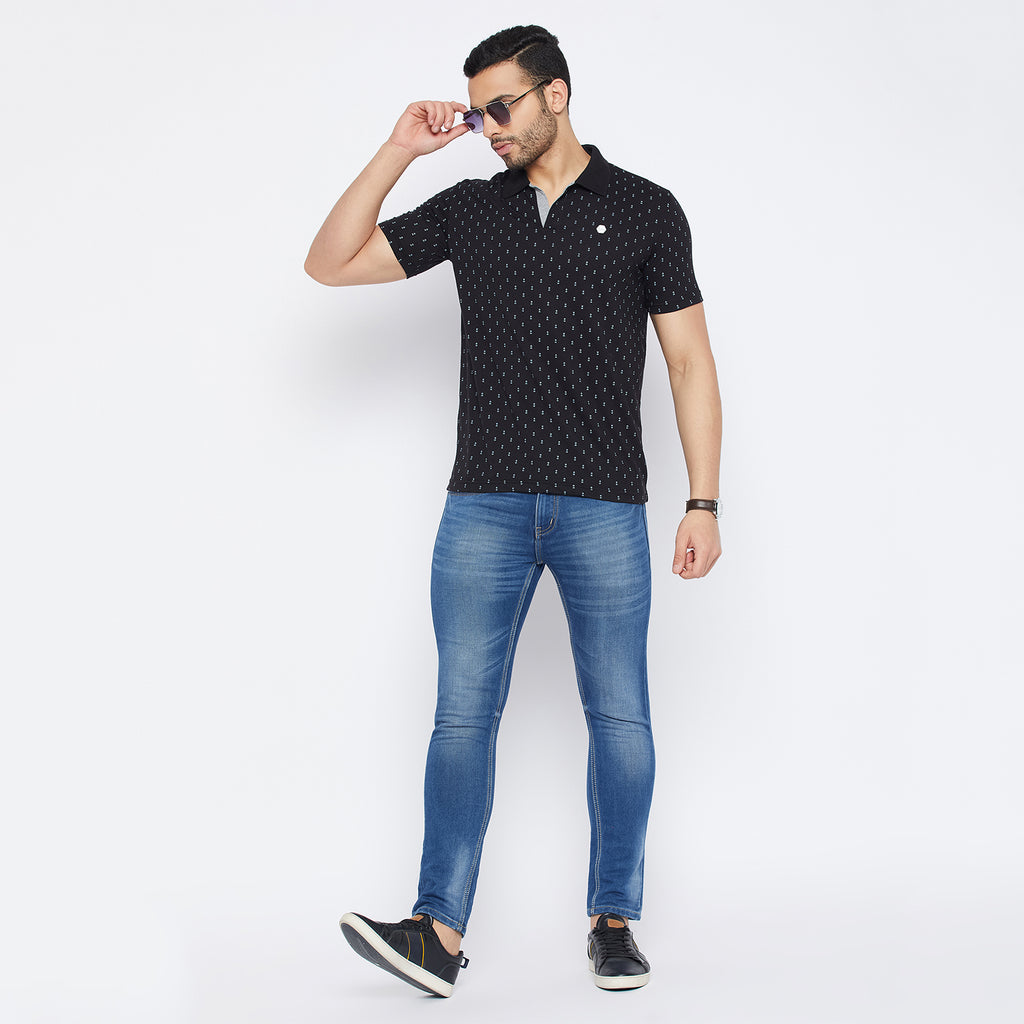Duke Stardust Men Half Sleeve Cotton T-shirt (4040F)