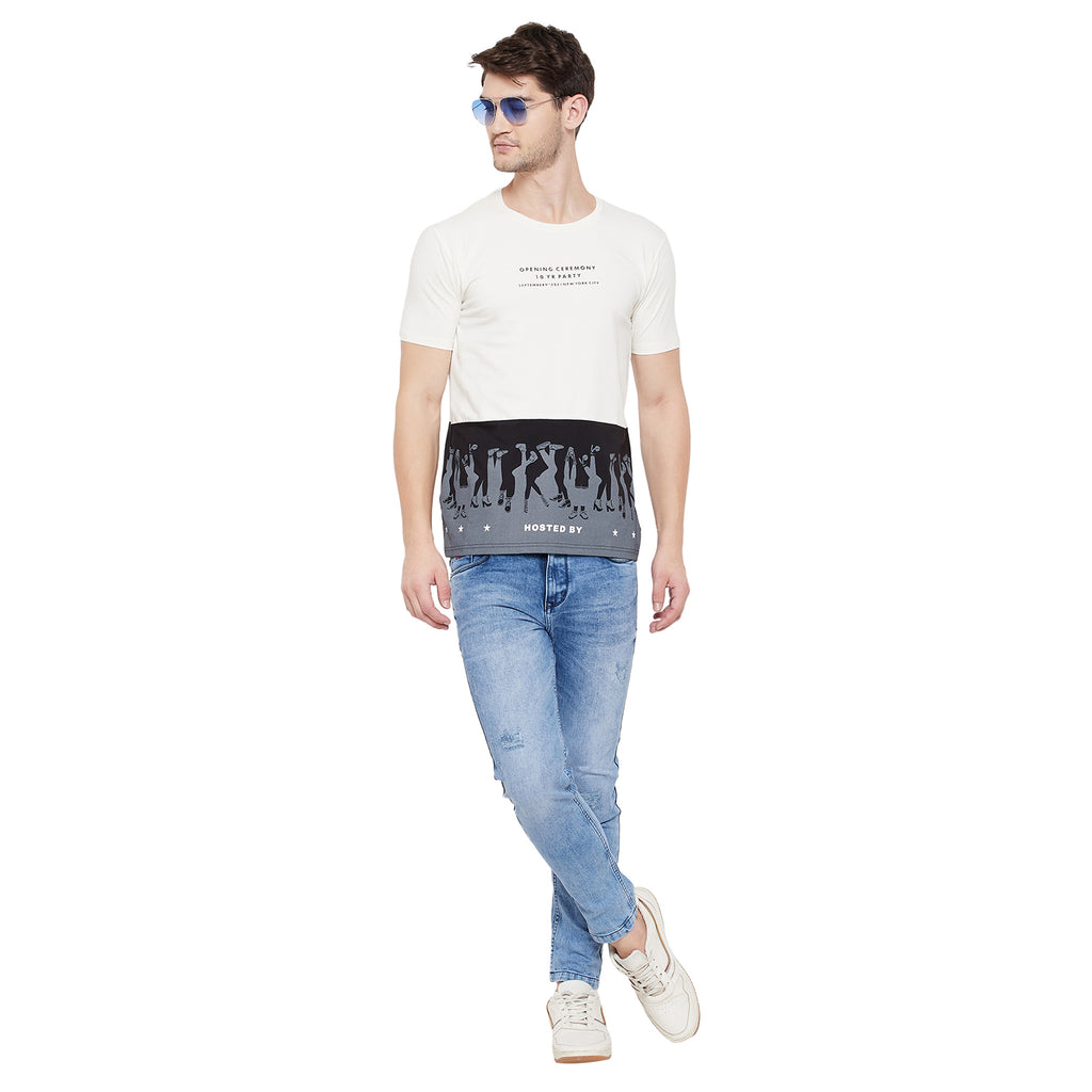 Duke Urban Men Half Sleeve Cotton T-shirt (LQ3557)