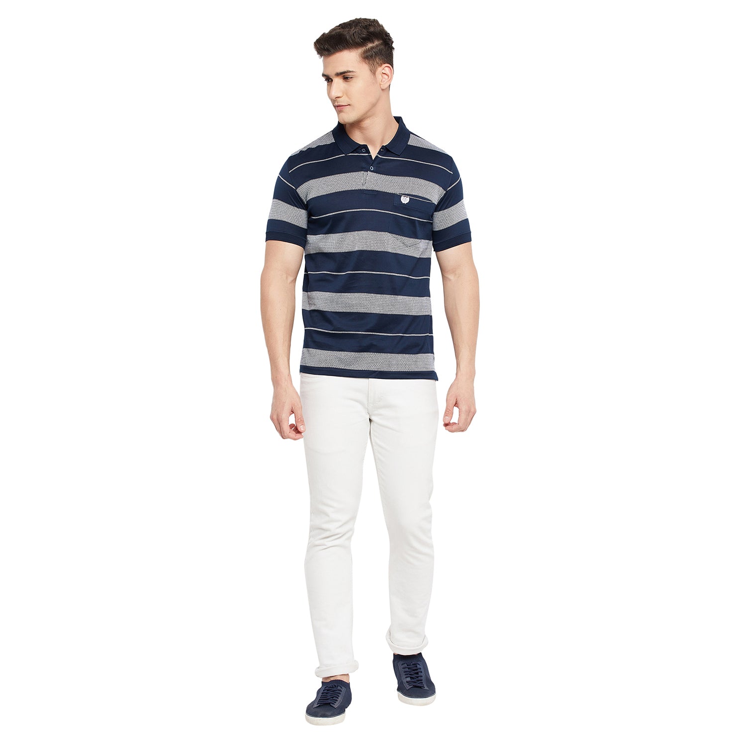 Duke Stardust Men Half Sleeve Cotton T-Shirt (LF5132)