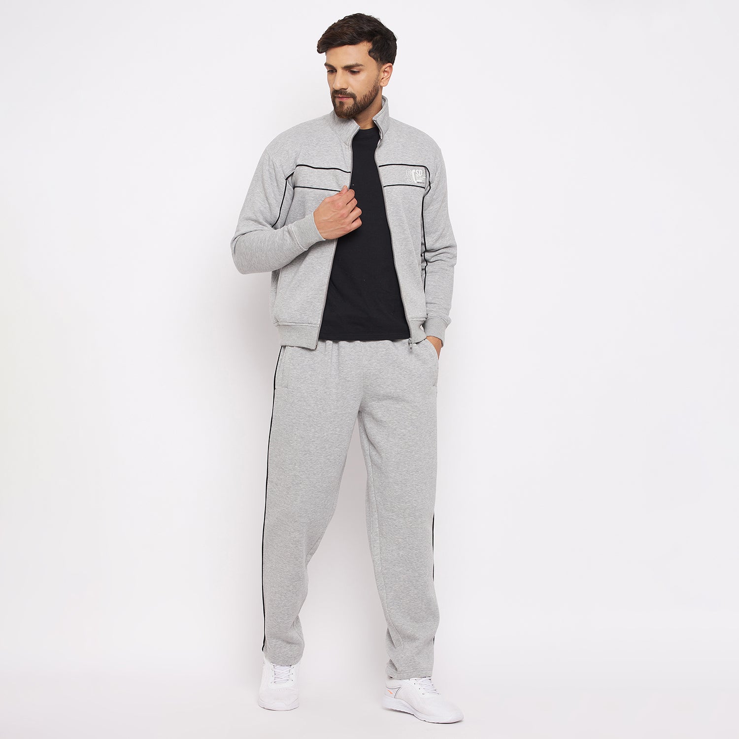 Duke Urban Men Zipper Regular Track Suit (LF3717)
