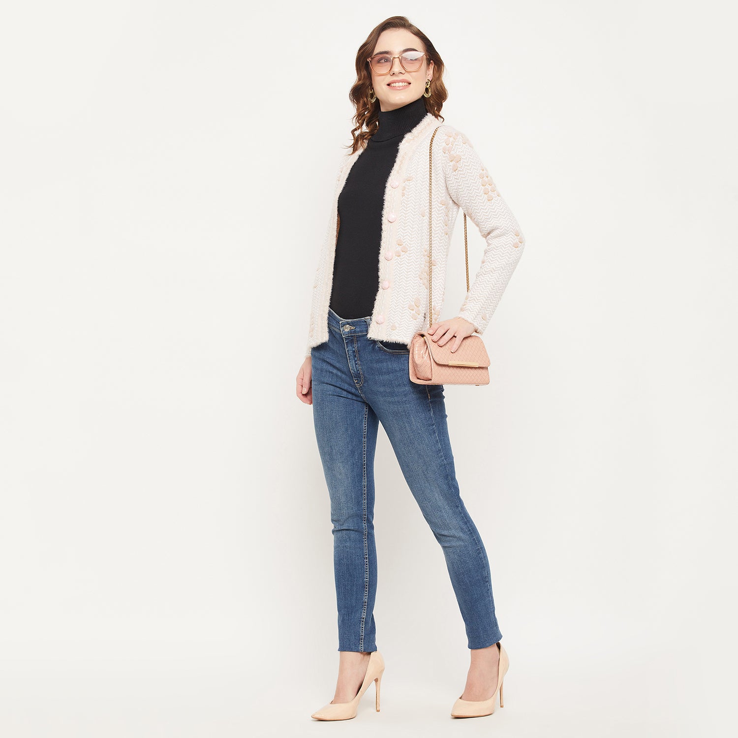 Duke Urban Women Self Design Cardigan (SDS1041)