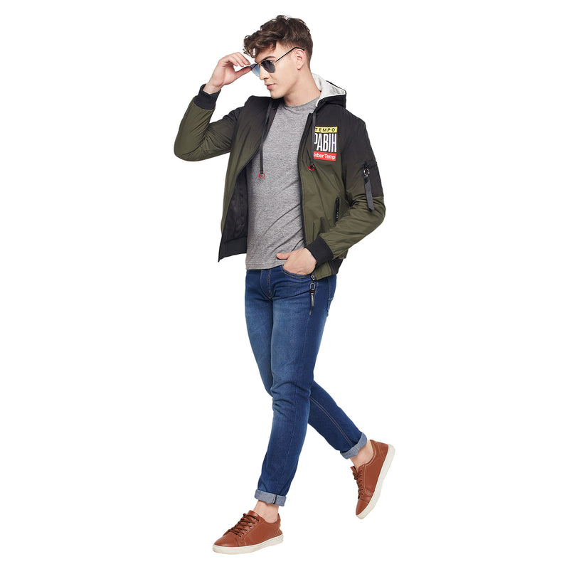 Duke Urban Men Full Sleeve Reversible Hooded Jacket (SDZ946)