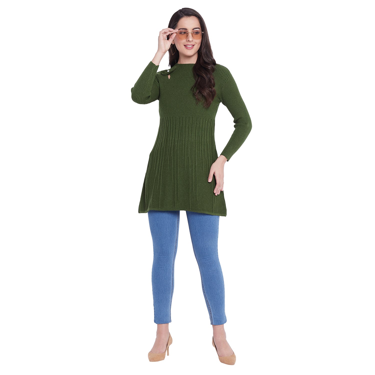 Duke Urban Women Full Sleeve Sweater (SDS961)
