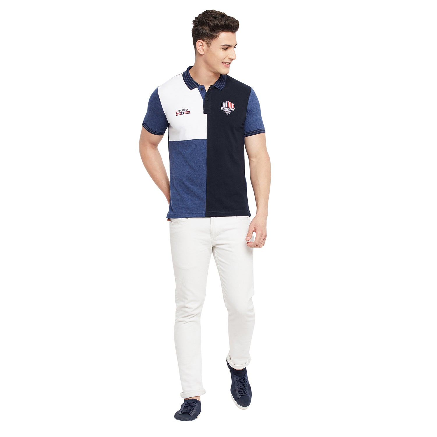 Duke Stardust Men Half Sleeve Cotton T-Shirt (LF5415)