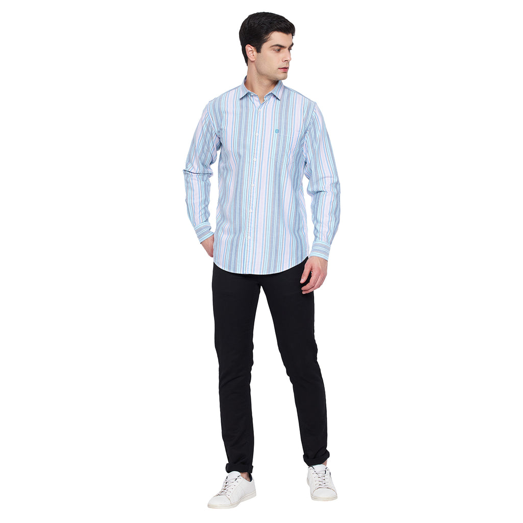 Duke Stardust Men Full Sleeve  Cotton Shirt (SDO5STD)
