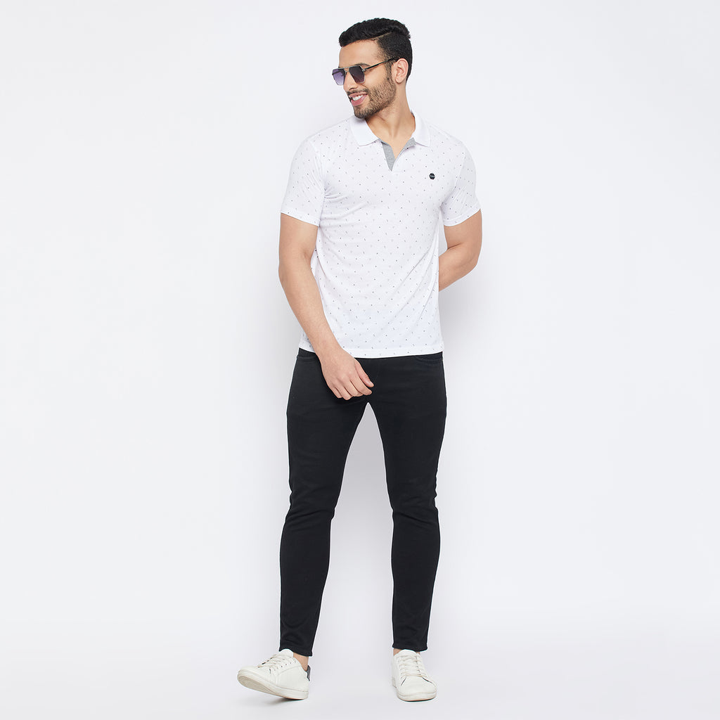 Duke Stardust Men Half Sleeve Cotton T-shirt (4040F)