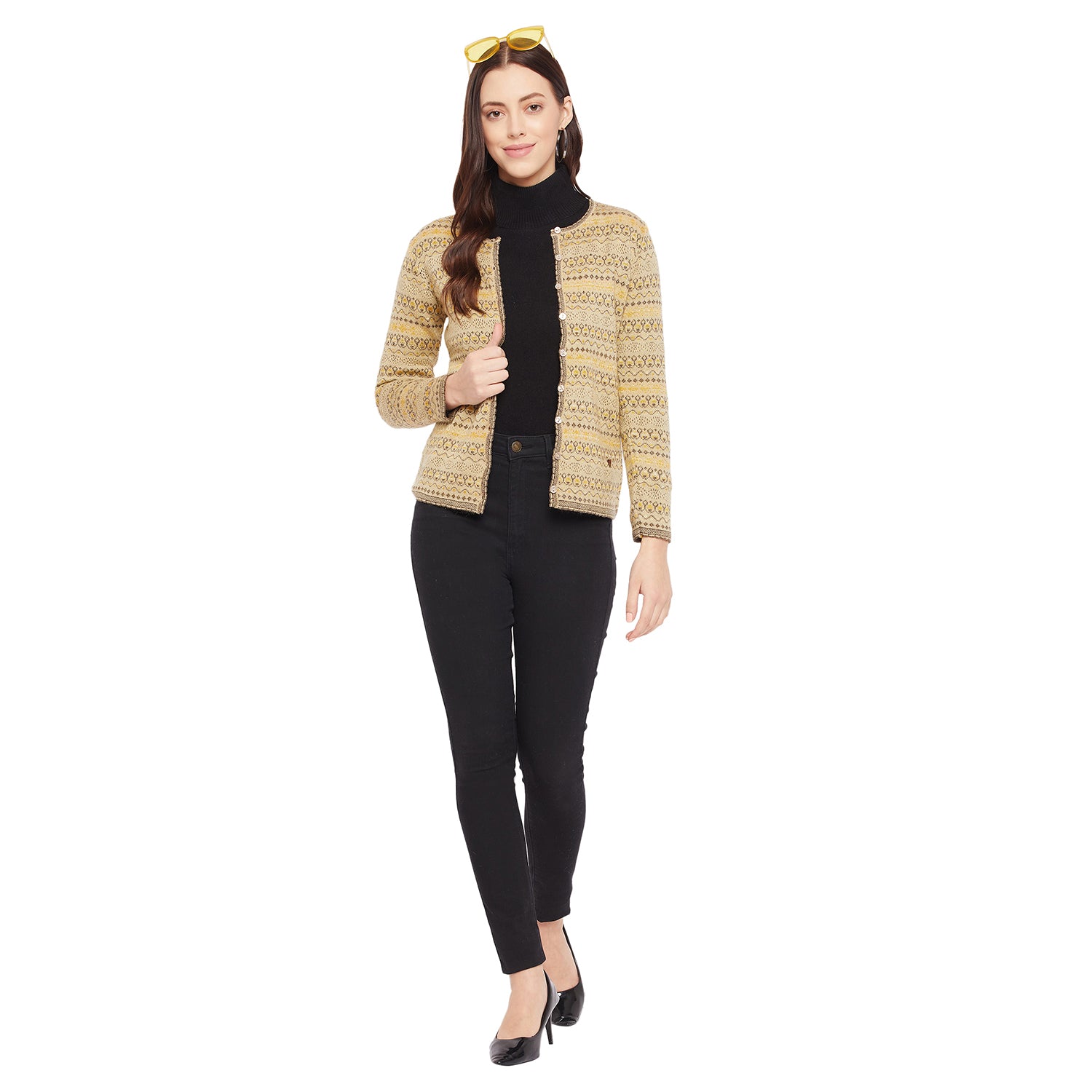 Duke Urban Women Full Sleeve Cardigan (SDS9621)