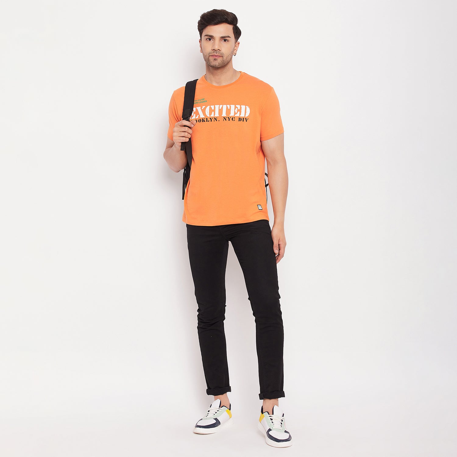 Duke Stardust Men Half Sleeve Cotton Tshirt (1025)