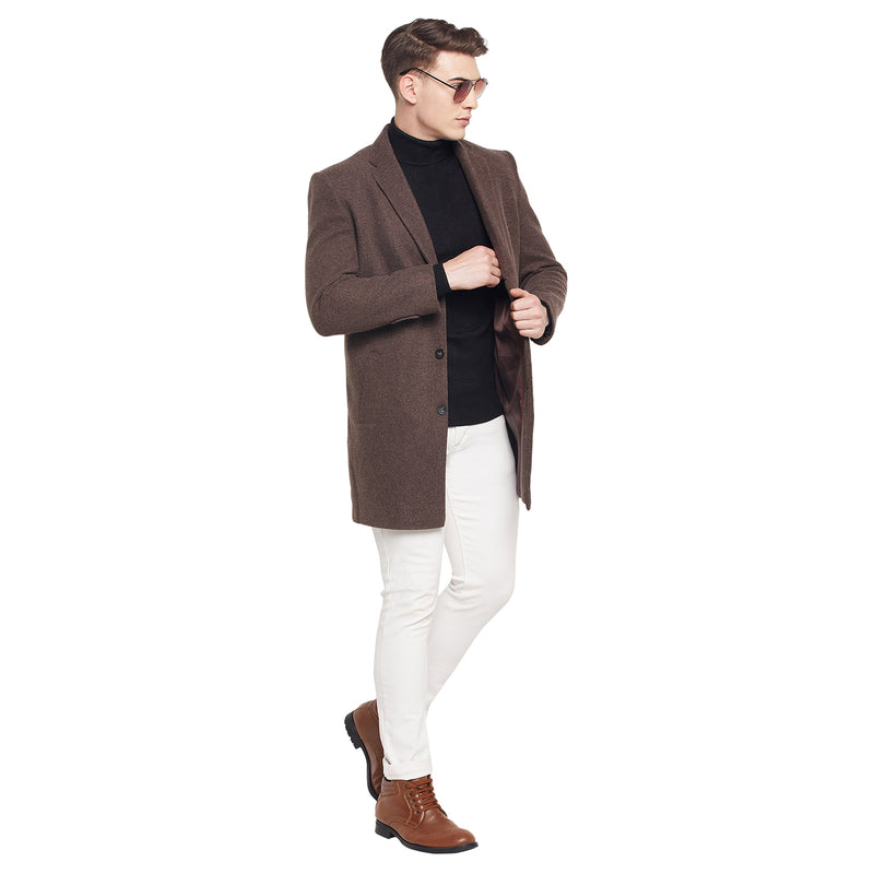 Duke Urban Men Full Sleeve Long Coat (SDZ939)