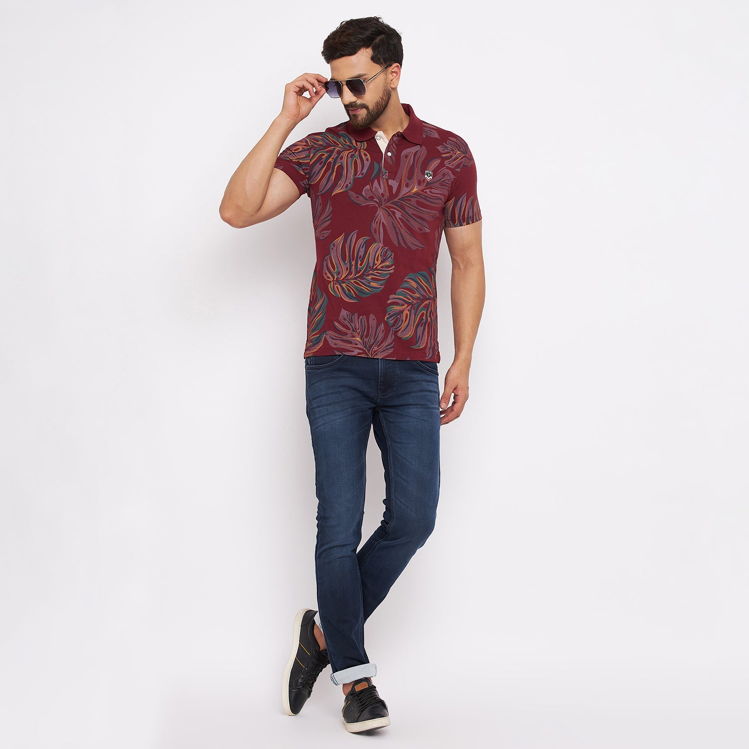 Duke Stardust Men Half Sleeve Cotton T-shirt (LF4827)