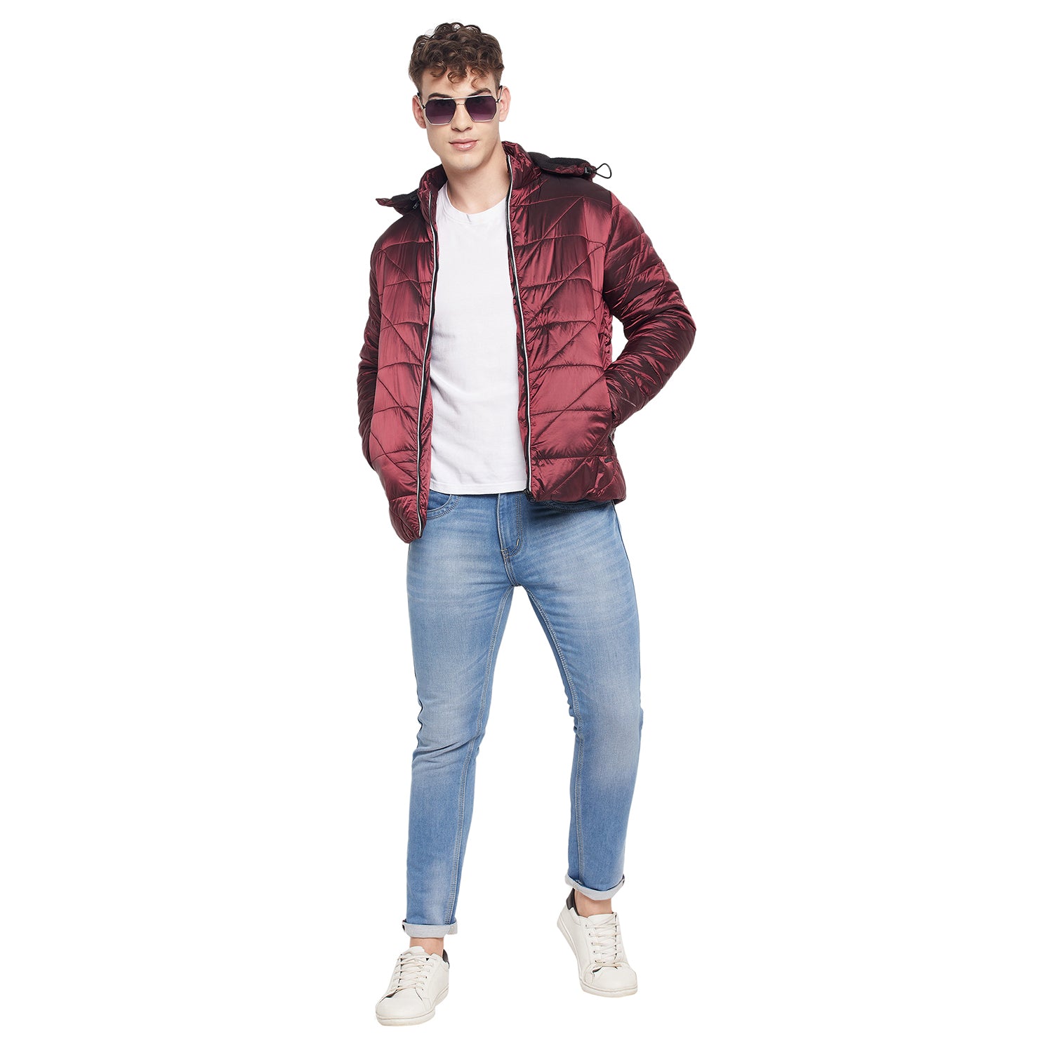 Duke Urban Men Full Sleeve Hooded Jacket (SDZ851A)