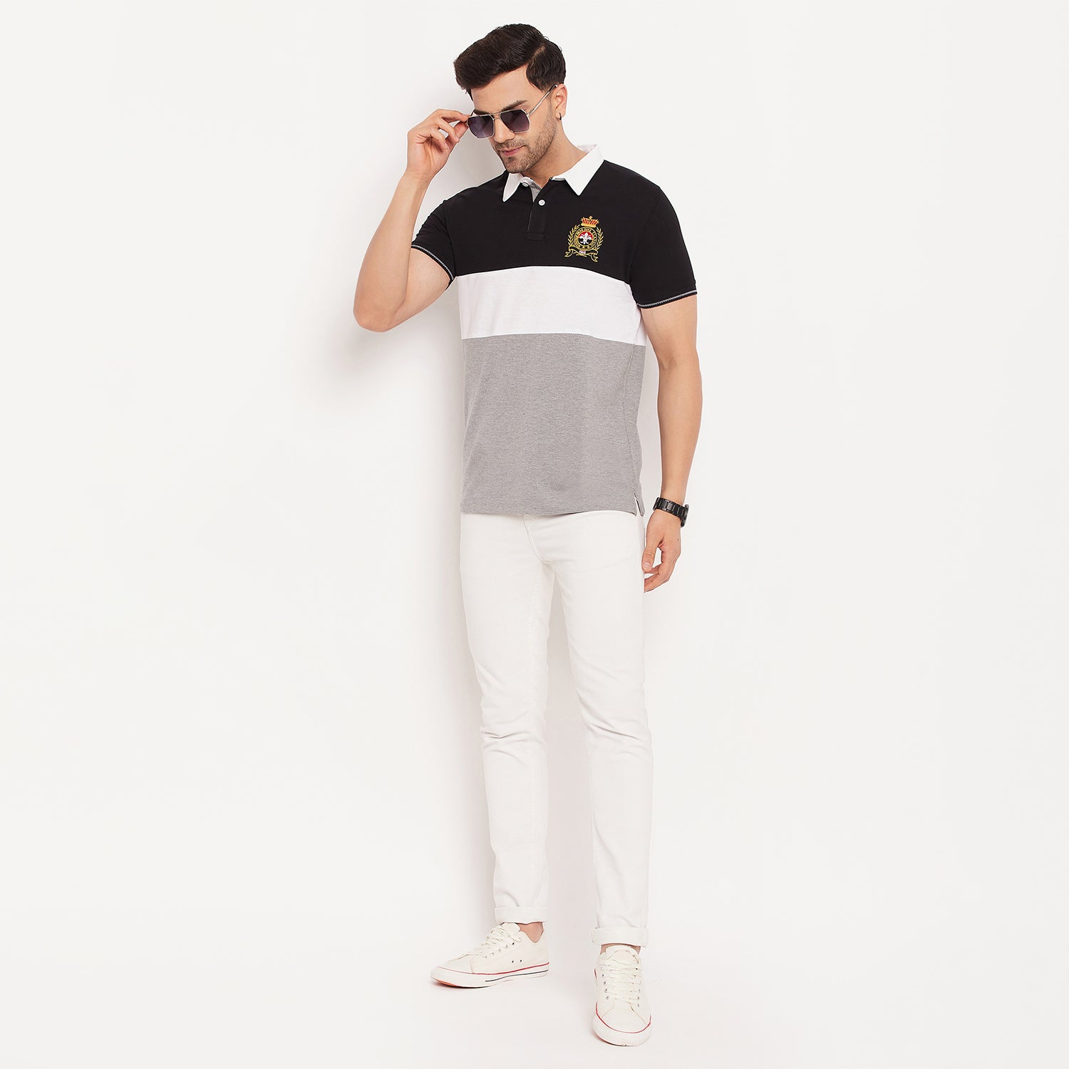 Duke Stardust Men Half Sleeve Cotton Tshirt (3998)