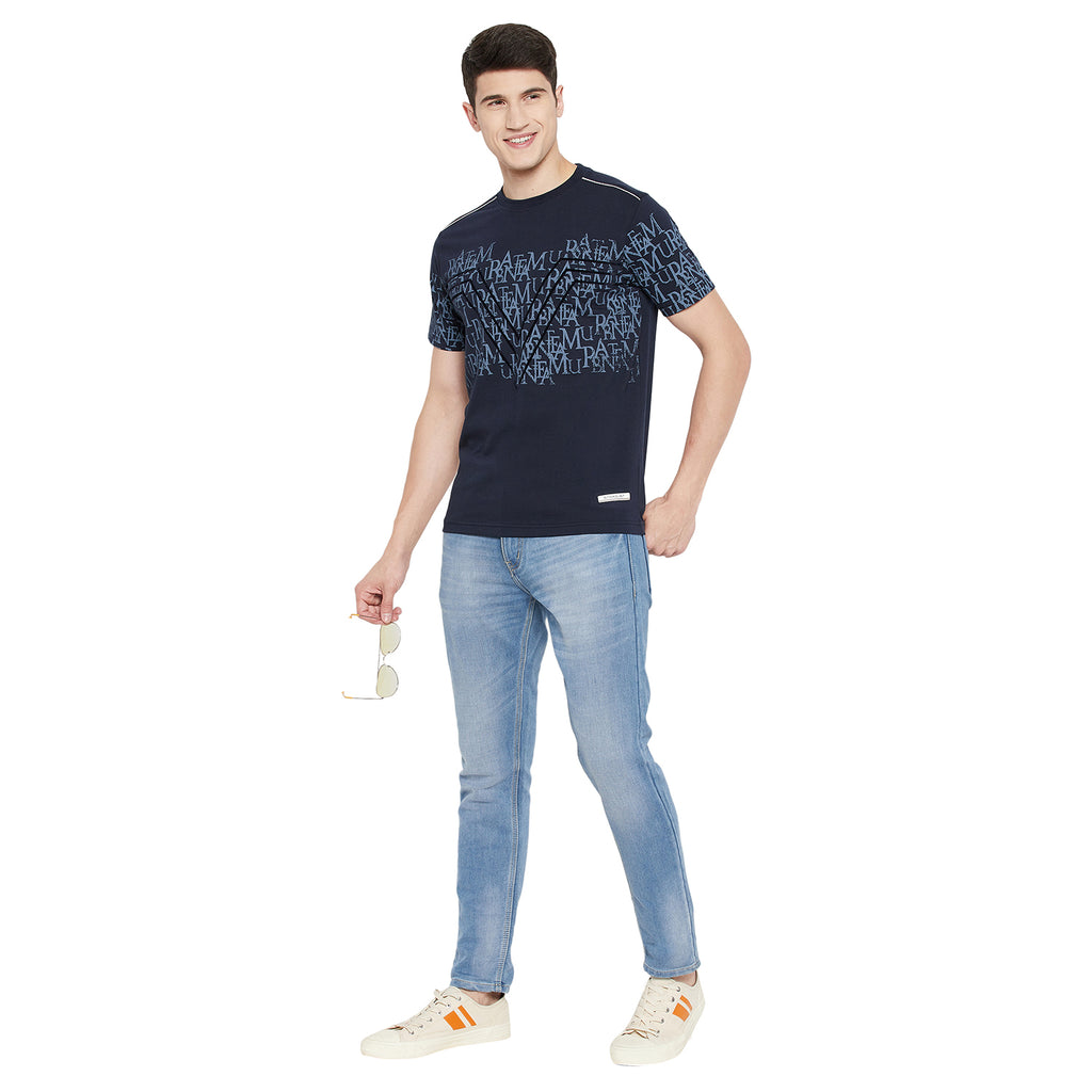 Duke Stardust Men Half Sleeve Cotton T-shirt (LF5216)