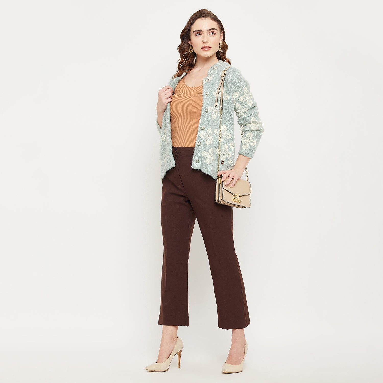 Duke Urban Women Self Design Cardigan (SDS1043)