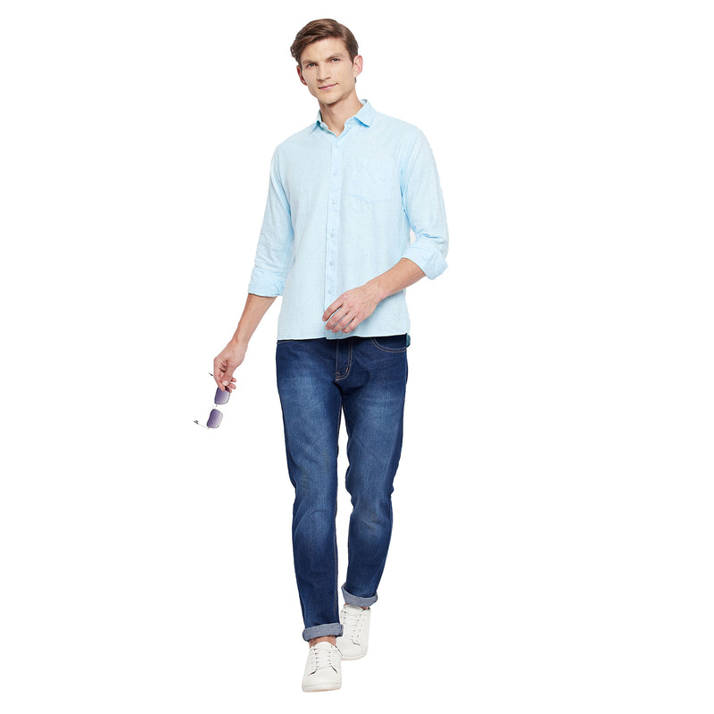 Duke Urban Men Full Sleeve Cotton Shirt (SDO8PLCS)