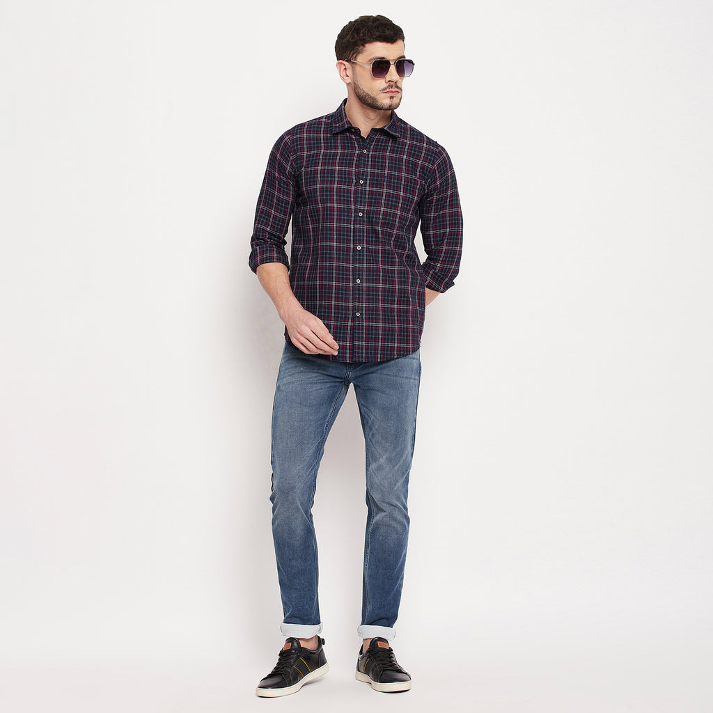 Duke Stardust Men Full Sleeve Cotton Shirt (SDO7CKPQ)