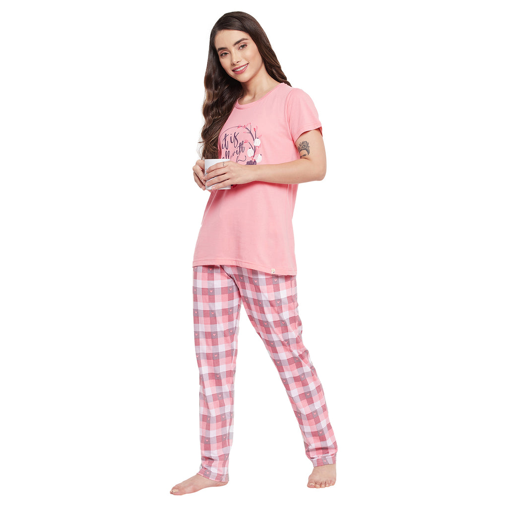 Duke Stardust Women Printed Top & Lower Set (LFX854)