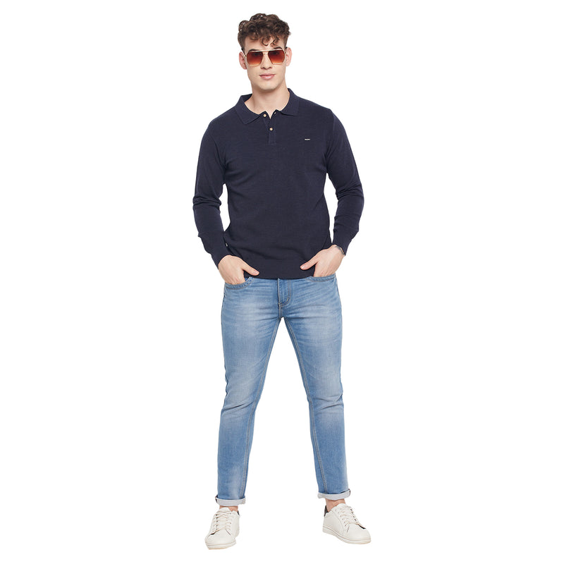 Duke Urban Men Collared Neck Full Sleeve Sweater (SDS711)