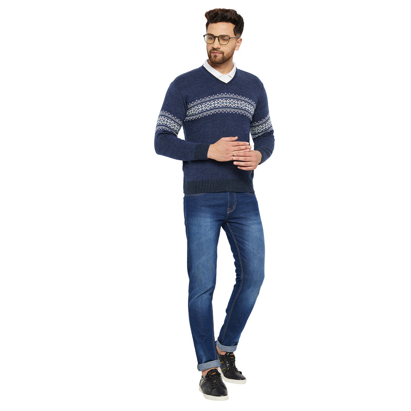 Duke Urban Men V Neck Sweater (SDS716)