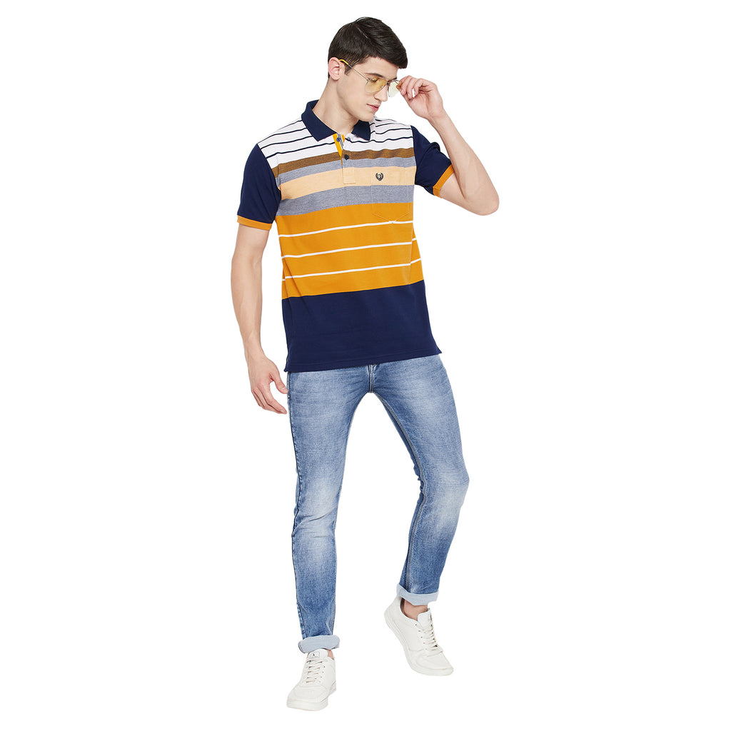 Duke Stardust Men Half Sleeve Cotton T-shirt (LF5306)