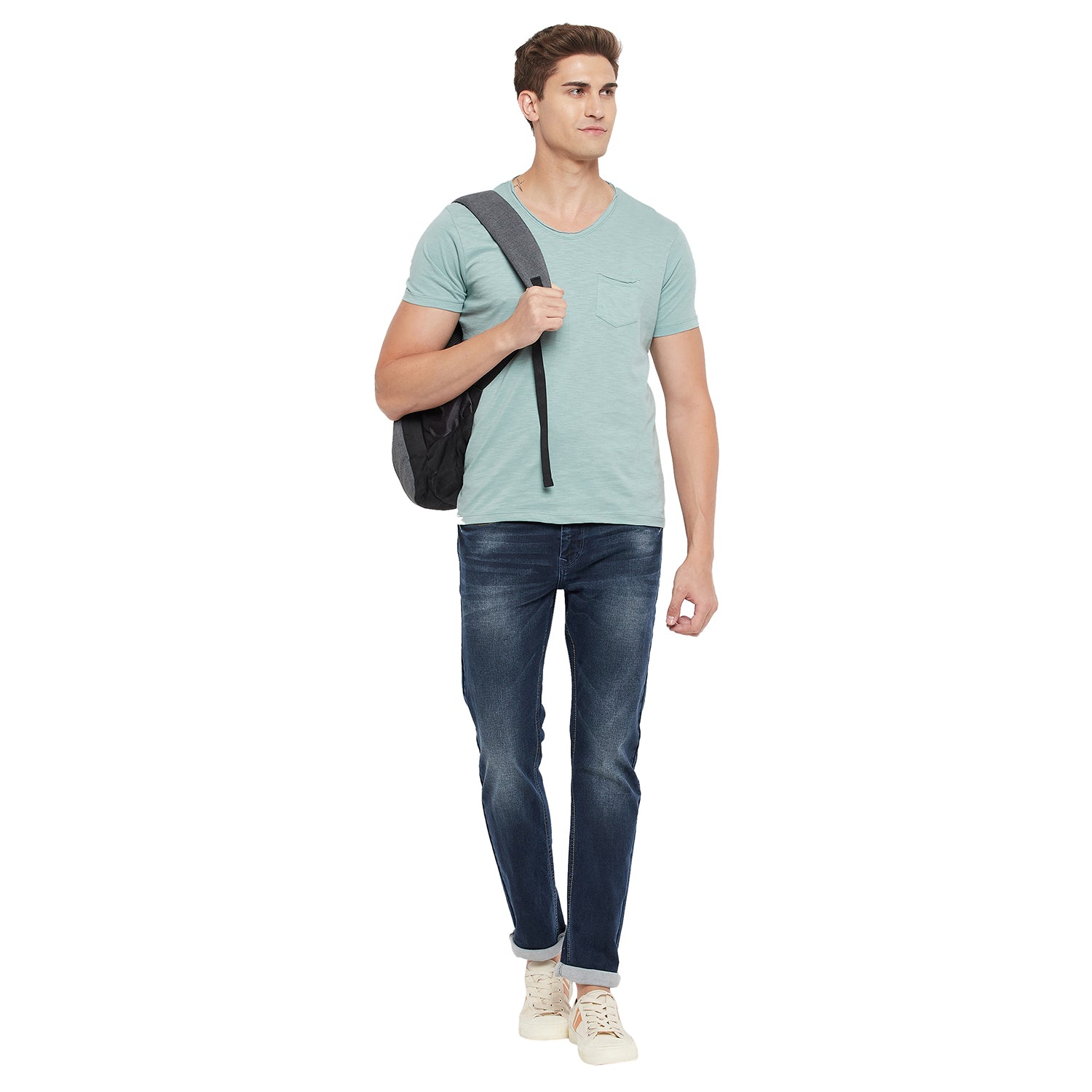Duke Stardust Men Half Sleeve Cotton T-shirt (LF5252)