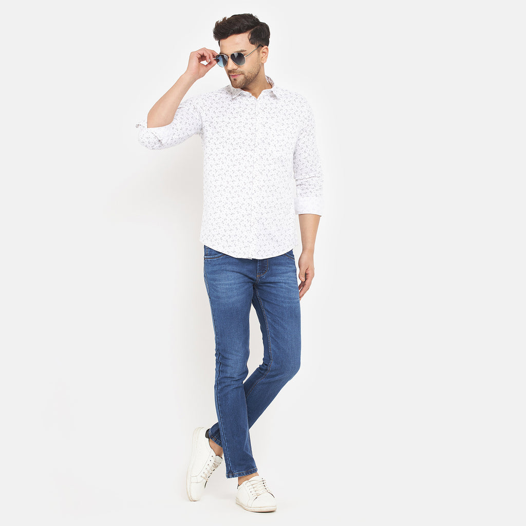 Duke Urban Men Full Sleeve Cotton Shirt (SDO7PRTG)