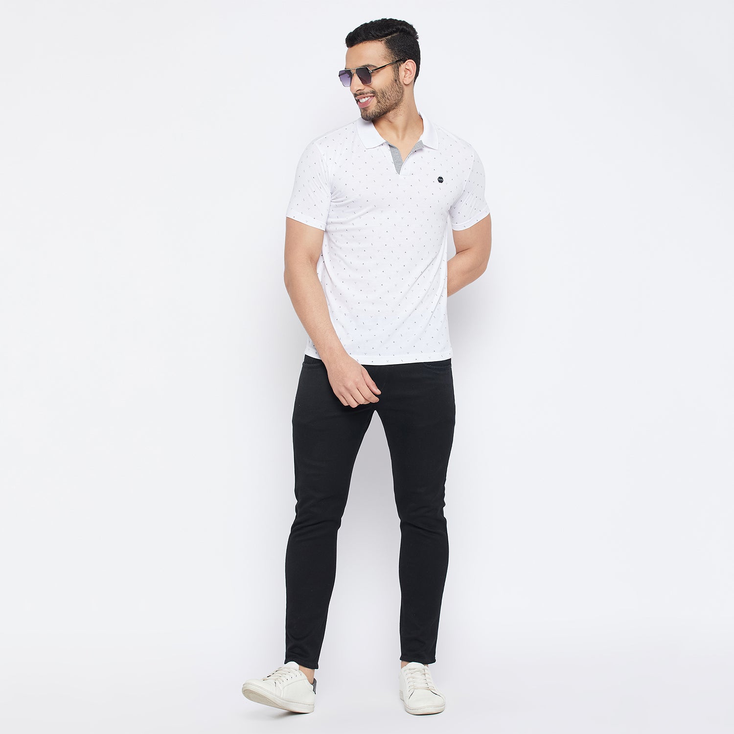 Duke Stardust Men Half Sleeve Cotton T-shirt (4040F)