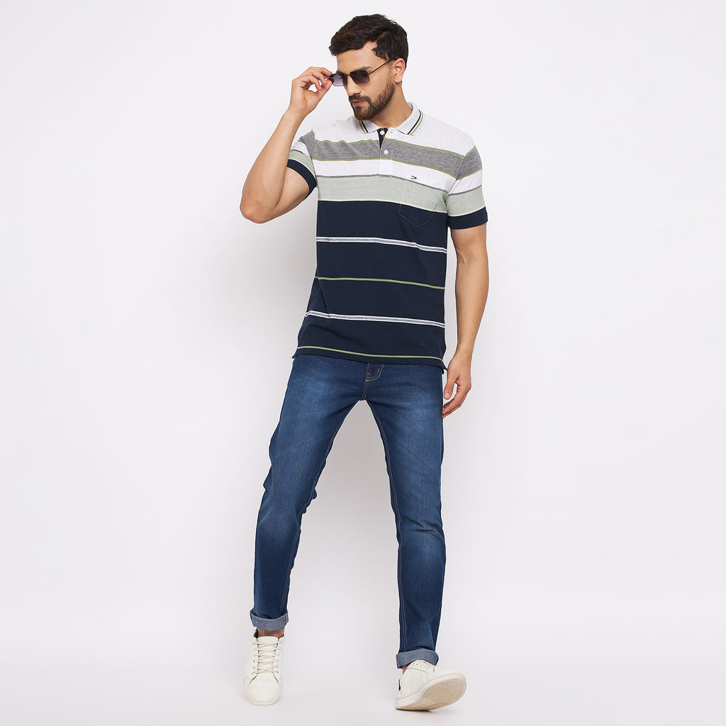 Duke Stardust Men Half Sleeve Cotton T-shirt (4011)