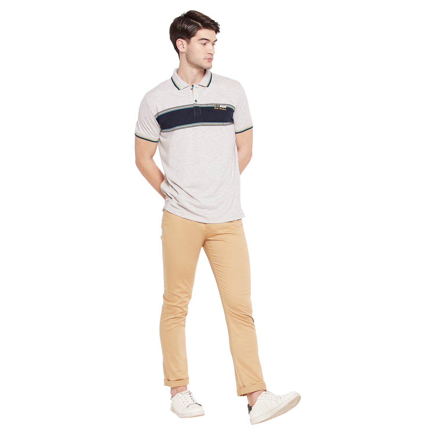 Duke Stardust Men Half Sleeve Cotton T-shirt (LF5391)