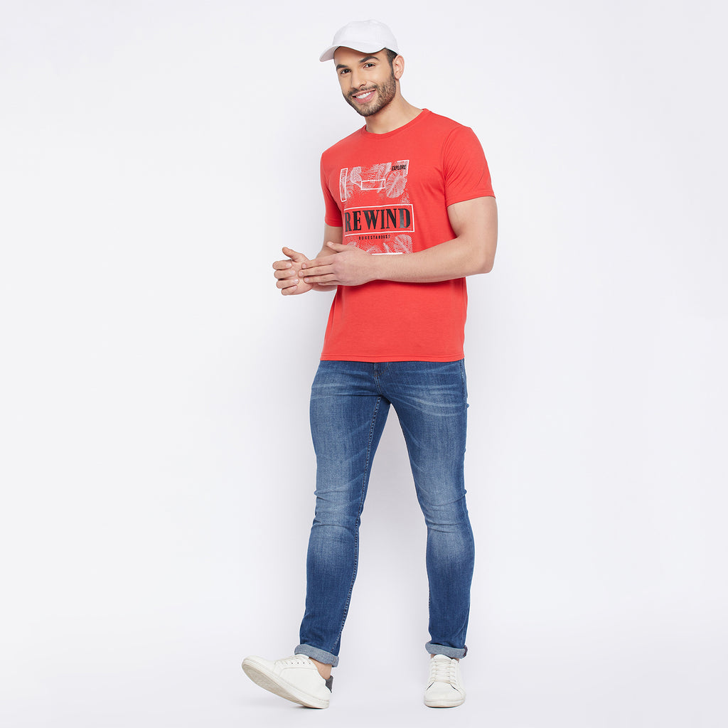 Duke Urban Men Half Sleeve Cotton T-shirt (ONLF232)