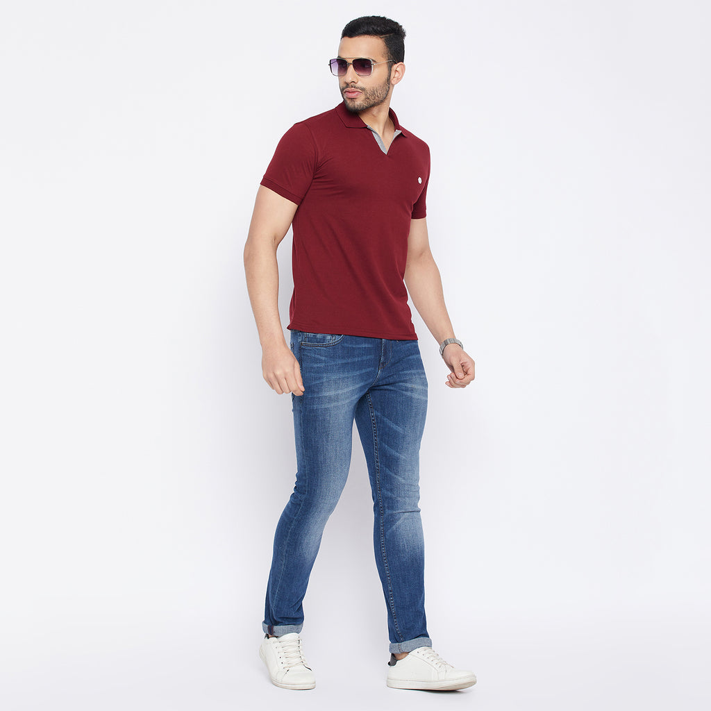 Duke Stardust Men Half Sleeve Cotton T-shirt (4700F)