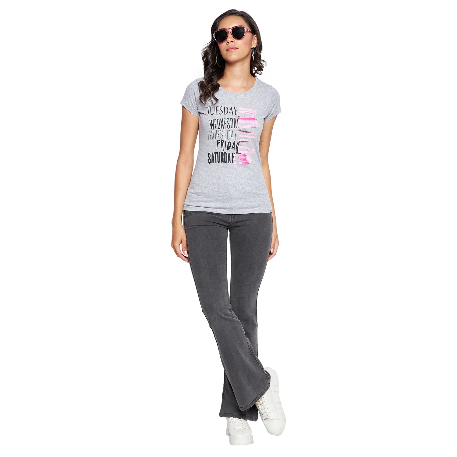 Duke Urban Women Short Sleeve Round Neck Top (LFX106)