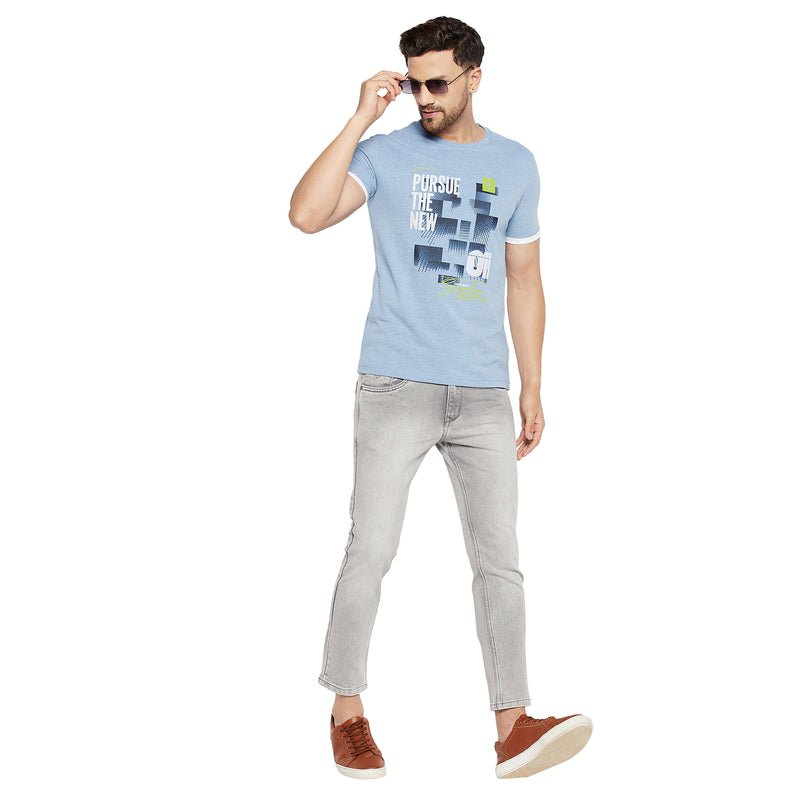 Duke Urban Men Half Sleeve Cotton T-shirt (LF5456)