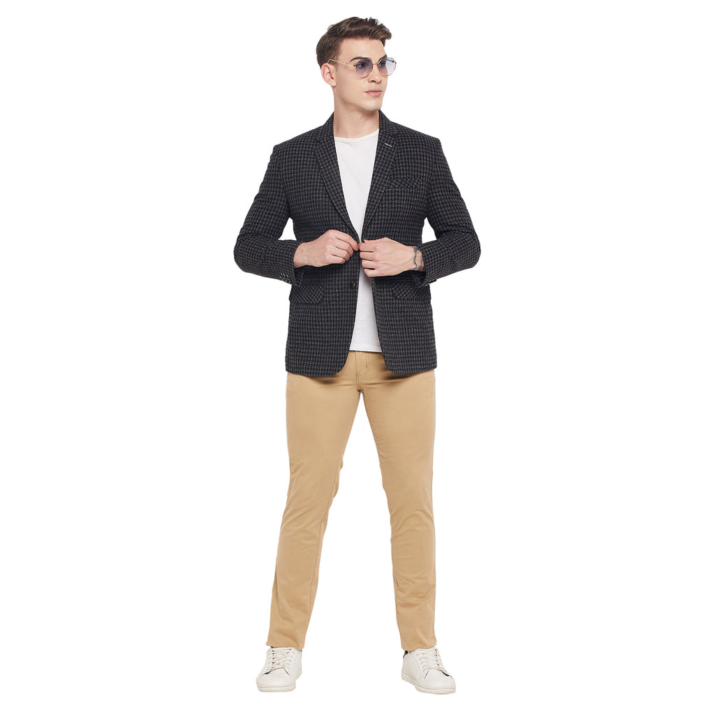 Duke Urban Men Full Sleeve Lapel Neck Coat (SDZ934)